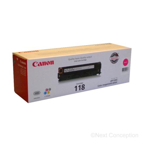 Absolute Toner 2660B001 Canon 118M MAGENTA TONER Canon Toner Cartridges