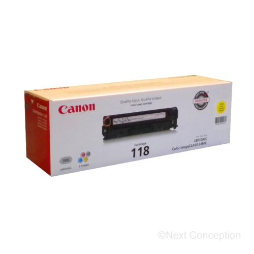 Absolute Toner 2659B001 Canon 118Y CANON YELLOW TONER Canon Toner Cartridges