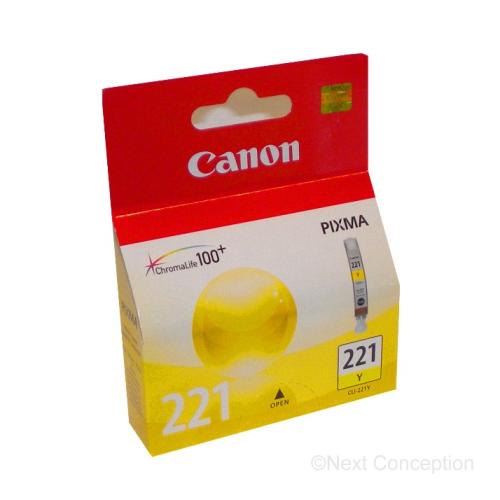 Absolute Toner 2949B001 CANON CLI221Y YELLOW INK Canon Ink Cartridges