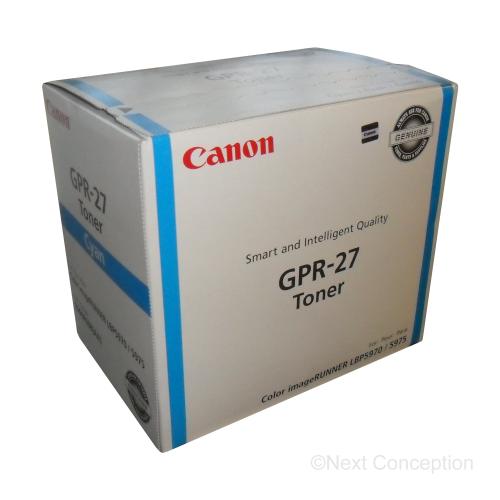 Absolute Toner 9644A008AA Canon GPR27C CYAN TONER Canon Toner Cartridges