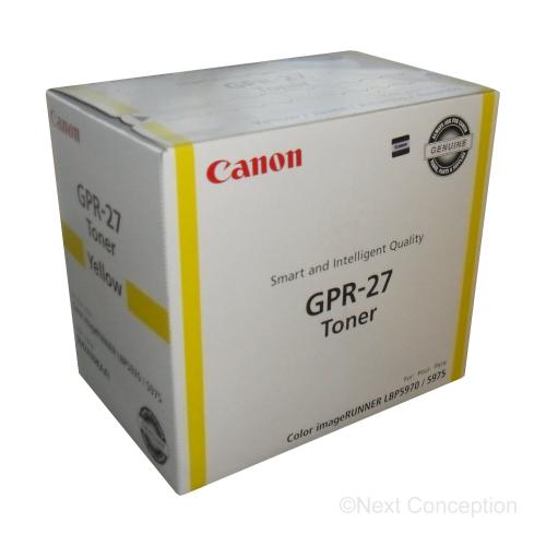 Absolute Toner 9642A008AA Canon GPR27Y YELLOW TONER Canon Toner Cartridges