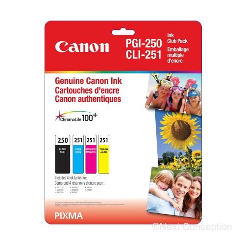 Absolute Toner 6497B009 Canon PGI250/CLI251 Club Pack Canon Ink Cartridges