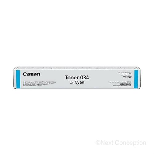 Absolute Toner 9453B001 Canon TONER CARTRIDGE 034 CYAN Canon Toner Cartridges