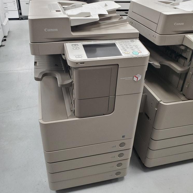 Absolute Toner Canon imageRUNNER ADVANCE 4035 (IRA4035) Monochrome B/W Multifunction Laser Printer, Copier, Scanner with a Finisher, Stapler, 4 Paper Cassettes, LCD, 11x17 Showroom Monochrome Copiers