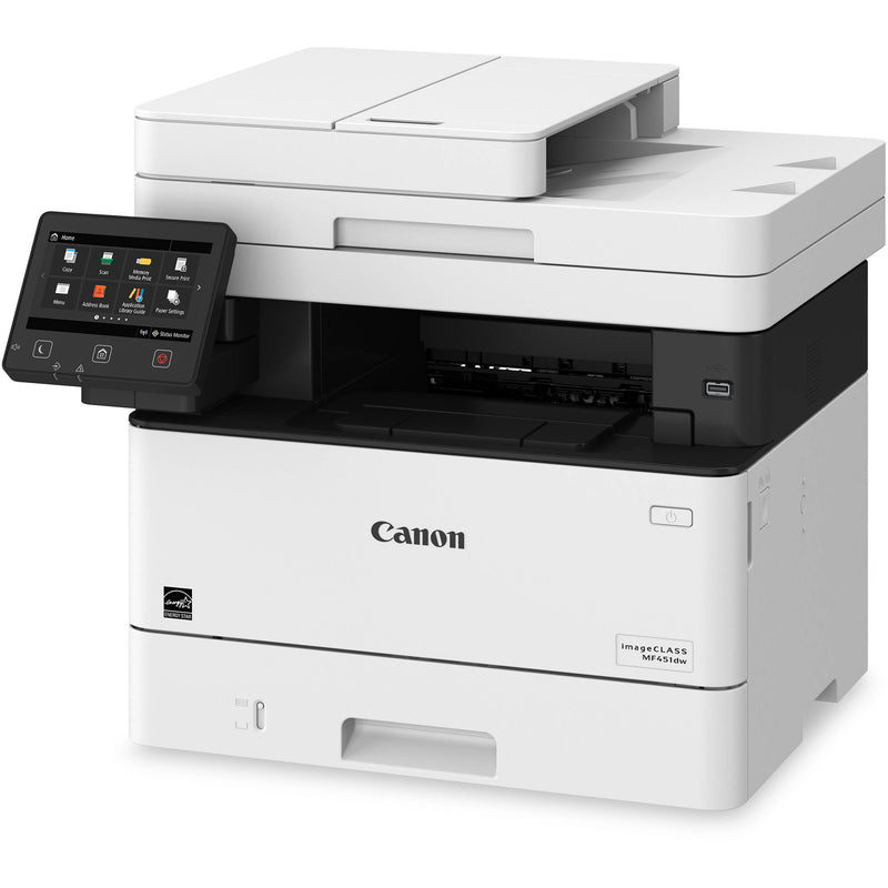 Canon imageCLASS MF451dw Desktop Monochrome Laser Multifunction Office Printer