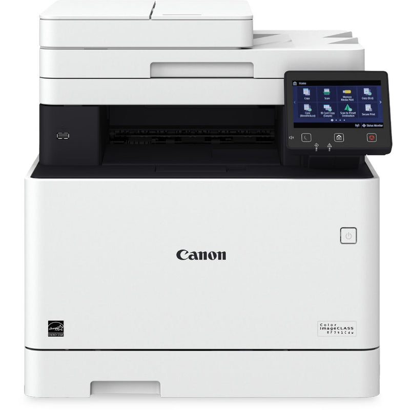 Canon Color imageCLASS MF741Cdw Multifunction Wireless Duplex Laser Printer, Copy/Print/Scan With 5" Inches Color Touchscreen