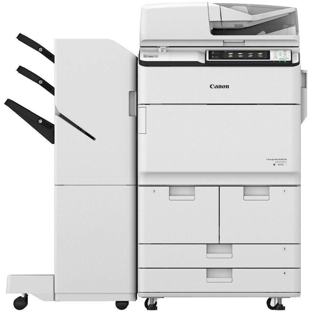 Absolute Toner $75/Month Canon imageRUNNER ADVANCE 6575i Black & White Laser Multifunction Printer, Copier, Scanner, 11x17 For Office | Monochrome IRA6575i Showroom Monochrome Copiers