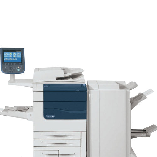 Xerox Color 550 Production Printer Copier Scanner Booklet Maker Finisher Print Shop photocopier REPOSSESSED - Precision Toner