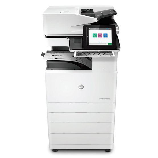 Absolute Toner $129.95/Month HP Color LaserJet Managed Flow MFP E77830z Multifunction Printer Copier Scanner, 1 x 17 For Office Use Showroom Color Copiers