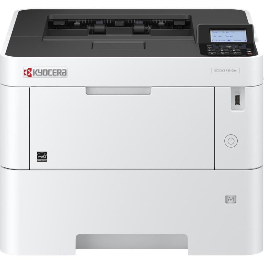 Absolute Toner $30.23/Month Kyocera ECOSYS P3145dn Monochrome A4 Laser Printer, Up to 45 PPM For Office Use Showroom Monochrome Copiers