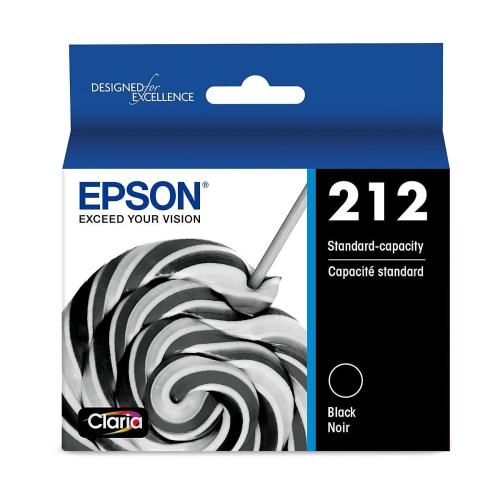 Absolute Toner T212120S Epson T212  Claria Black Ink Cartridge Standard Cap Epson Ink Cartridges