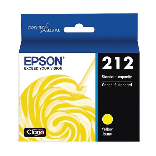 Absolute Toner T212420S Epson T212 Claria Yellow Ink Cartridge Standard Cap Epson Ink Cartridges