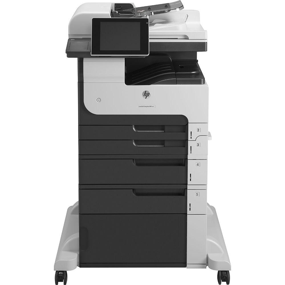 Absolute Toner HP LaserJet Enterprise 700 M725dn Multifunction Monochrome Airprint, ePrint Laser Printer Copier Scanner, 11x17 Showroom Monochrome Copiers