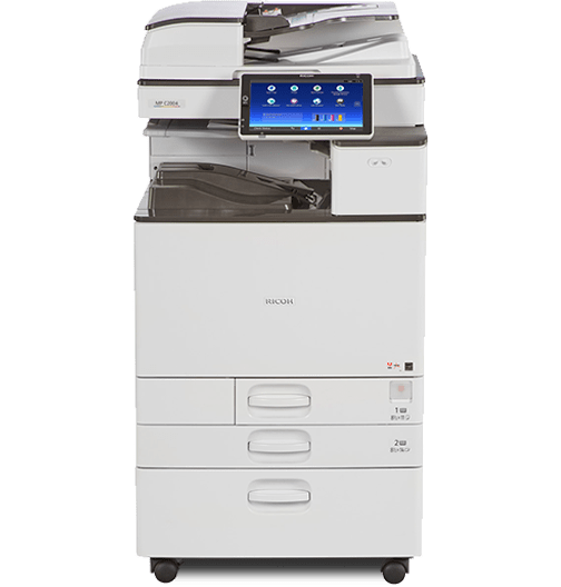 Absolute Toner $59/Month with only 3K New Repossessed Ricoh MP C2504 Color Laser Multifunction Printer 12x18 Showroom Color Copiers