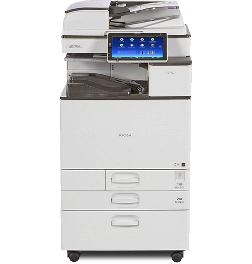 Absolute Toner $59/Month Ricoh MP C2504 Color Laser Multifunction Office Multifunction Printer Copier Scanner 11X17, 12x18, 300gsm Showroom Color Copiers