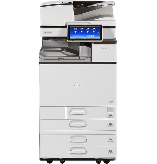 Absolute Toner $63.88/Month Ricoh MP C3504 Color Office Printer, Copier Multifunction Printer Scanner, One Pass Duplex, 300gsm Showroom Color Copiers