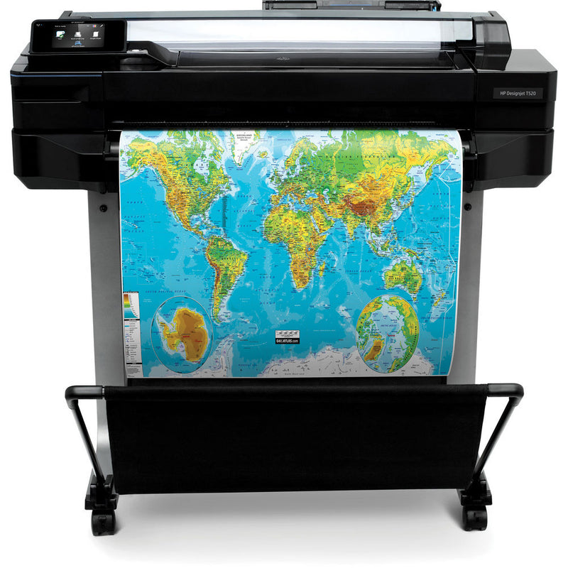 $25/Month REPOSSESSED - HP DesignJet T520 Large Wide Format Wireless Color Inkjet Printer With Web Connectivity For Drawing