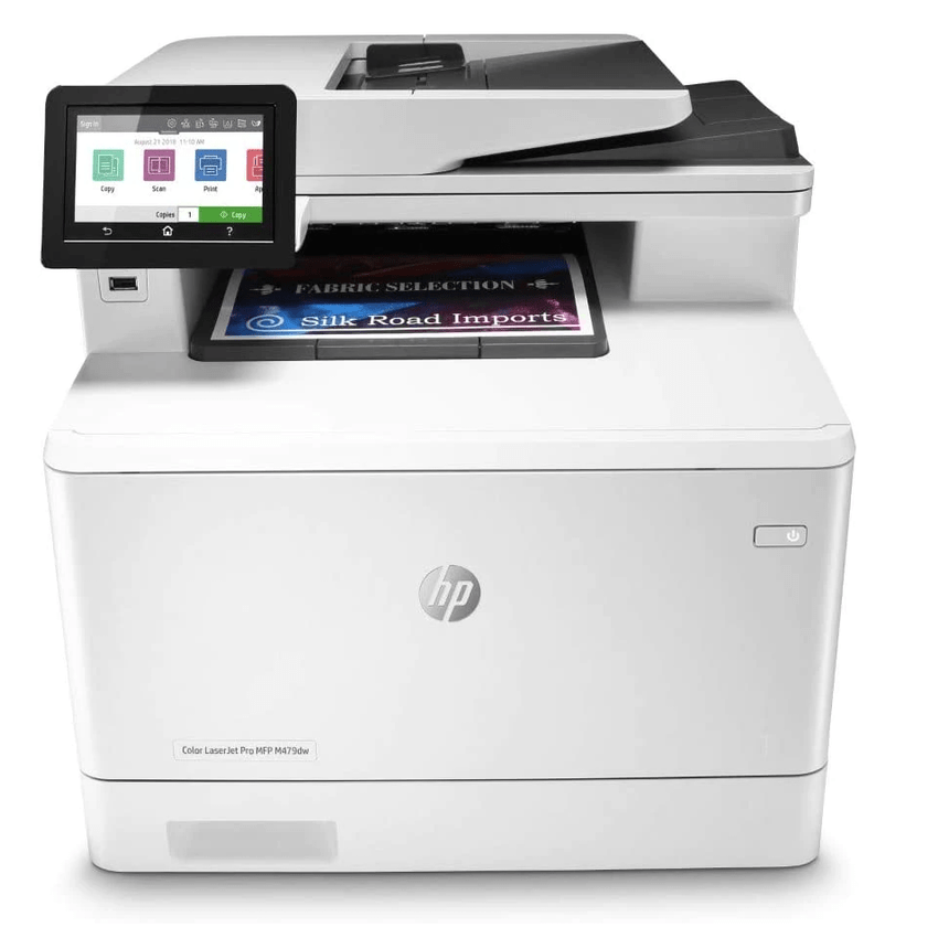 Absolute Toner HP New LaserJet Pro MFP M479dw Color Multifunction Laser Printer, Copier, Scanner, Duplex, WI-FI, LCD Touch Display & Use Large Toners Showroom Color Copiers