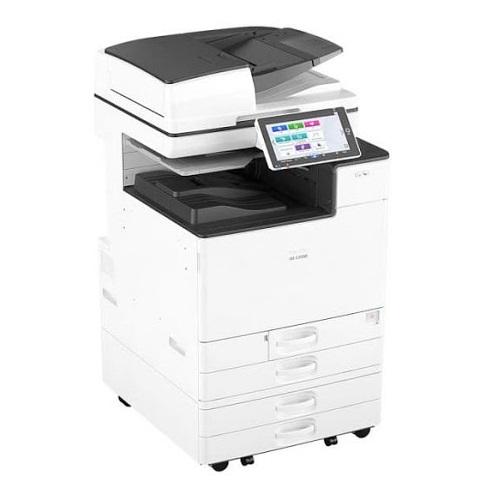 Absolute Toner $139/Month Ricoh IM C6000 (ONLY 2 PAGES PRINTED) Color Laser Multifunction Printer Copier Scanner Fax With The Optional LCT (Large Capacity Side Tray) Showroom Color Copiers