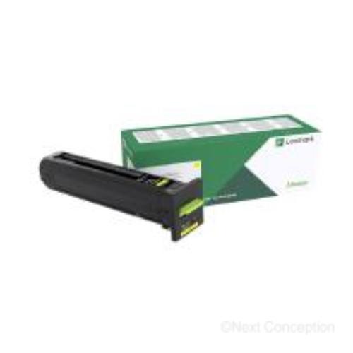 Absolute Toner 82K1HY0 Lexmark CX82x, CX860 Yellow High Yield Return Original Lexmark Cartridges
