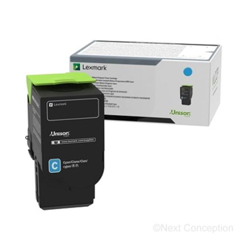 Absolute Toner C240X20 Cyan Extra High Yield Toner Cartridge Original Lexmark Cartridges