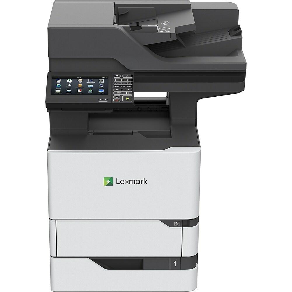 Absolute Toner $52.68/Month Lexmark MX721adhe Multifunction Monochrome Duplex Laser Printer With Copier Scanner And Fax For Office Use Showroom Monochrome Copiers