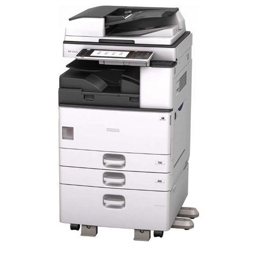 Ricoh MP 3053 Monochrome Photocopier Printer Color Scan 11x17 with New Advance Screen - Precision Toner