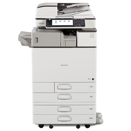 Absolute Toner Only 28k Pages - Ricoh MP C3503 3503 Color Copier Scanner Laser Printer 35PPM 12x18 - REPOSSESSED Office Copiers In Warehouse