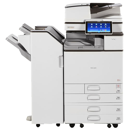 $149/month REPOSSESSED Ricoh MP C4504 Colour Printer Copier Scanner 11x17 12x18 - Precision Toner
