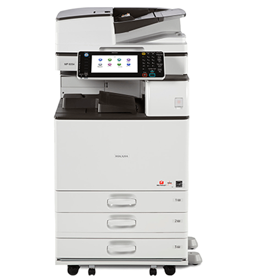 Absolute Toner Ricoh MP 4054 Monochrome Multifunction Laser Printer Copier Scanner 11X17, 12x18 For Office - $75/Month Showroom Monochrome Copiers