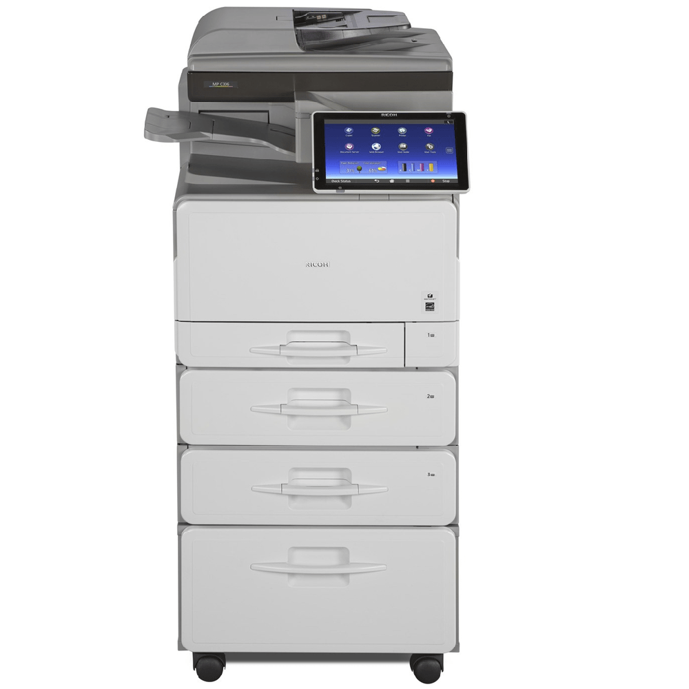 $35/Month Ricoh MP C306 Color Laser Multifunction Printer Copier