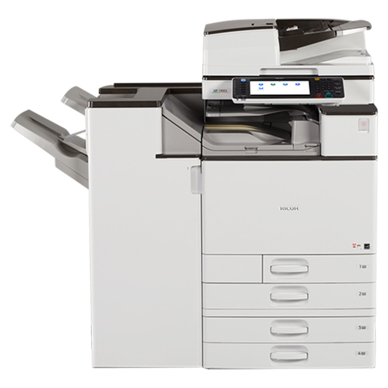 Absolute Toner Ricoh MP C6003 Color Laser Multifunction Printer Copier 11X17, 12x18 For Office - $85/Month Showroom Color Copiers