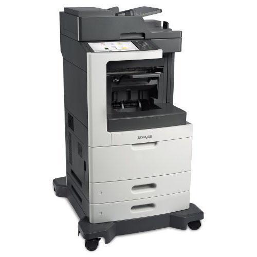 Absolute Toner $24.63/month - REPO Lexmark MX-810de MX810de MX810 Monochrome Laser Multifunction Printer Repossessed - Lease to Own a Powerful Office Printer Showroom Monochrome Copiers