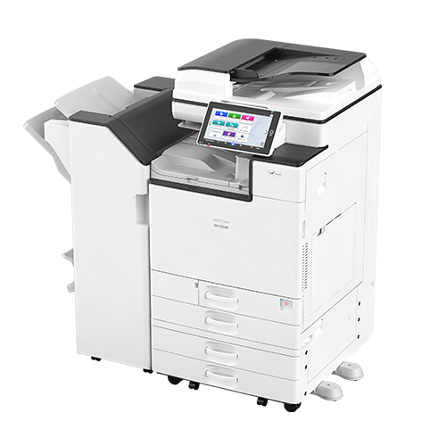 $79.83/Month LOW PAGE COUNT Ricoh IM C2500 df With DUAL-CASSETTE(2) And 1200dip Resolution 11x17 12x18 Multifunction Business Printer/Copier/Scanner/Fax Machine With ADVANCED FINISHER