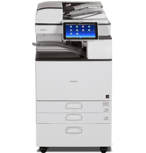 Absolute Toner Ricoh MP 2555 B/W Monochrome Laser Multifunction Printer Copier Scanner, 11x17 duplex feeder For Office  (ALL-INCLUSIVE BULK PAGES INCLUDED) Showroom Monochrome Copiers