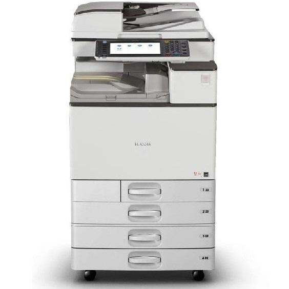 Absolute Toner $118.95/Month Ricoh MP C5503 Full Size Color Laser Multifunction Printer Copier Scanner 11X17, 12x18 For Office (ALL-INCLUSIVE BULK PAGES INCLUDED) Showroom Color Copiers