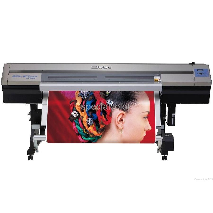 Absolute Toner $199.95/month - 74" ROLAND SOLJET PRO III (3) XJ-740 (XJ740) Plotter Eco-Solvent Wide Large Format Printer for signs and posters. Large Format Printer