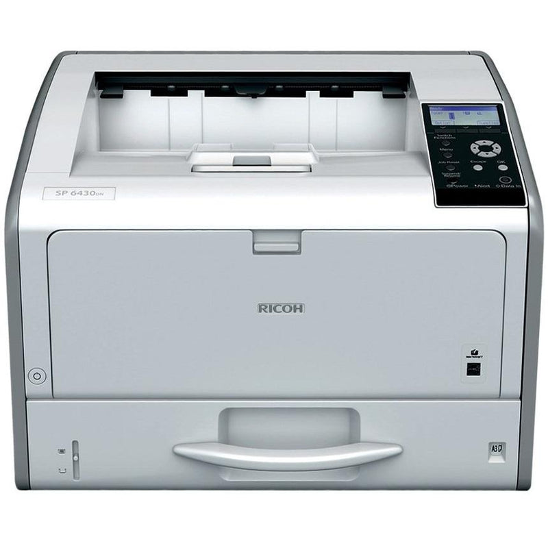 Absolute Toner 11x17 LASER Ricoh SP 6430DN Laser Monochrome LED Printer, Small Size Super Economical (Optional 2nd Tray), 11x17 For Office Use Showroom Monochrome Copiers