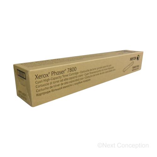 Absolute Toner 106R01566 PHASER 7800 CYAN HI CAPACITY TONER 17.2K Original Xerox Cartridges