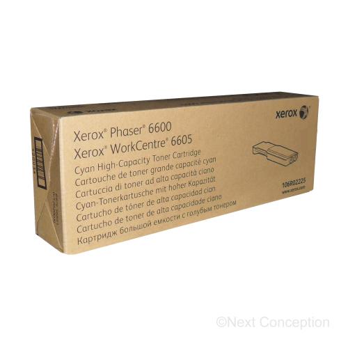 Absolute Toner 106R02225 PHASER 6600/WORKCENTRE 6605 CYAN HIGH CAPACITY Original Xerox Cartridges