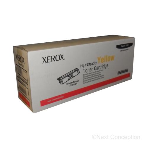 Absolute Toner 113R00694 PHASER 6120/6115MFP YELLOW HIGH CAPACITY TONER CAR Original Xerox Cartridges