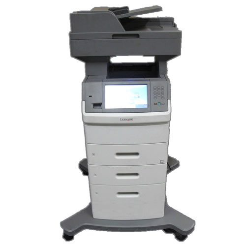 Lexmark XM5163 Monochrome Printer Copier Color Scanner 63PPM REPOSSESSED - Precision Toner