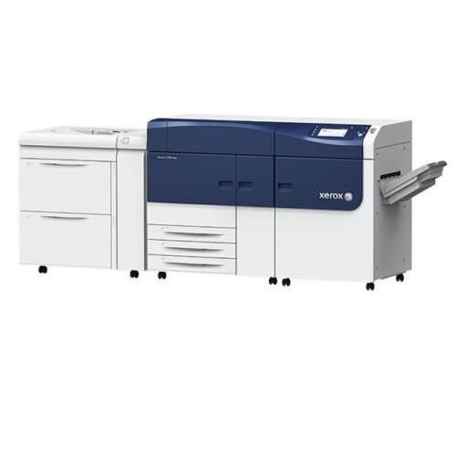 Absolute Toner $199/Month Xerox Versant 80 Digital Press Color Production Printer Copier Scanner, High Capacity Feeder, Workstation Fiery, LCT, Booklet Maker Showroom Color Copiers