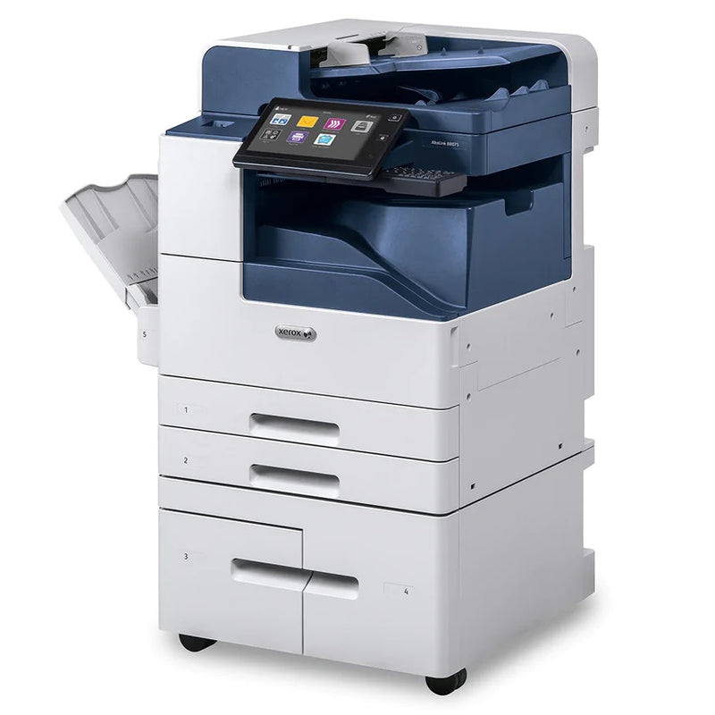 Xerox Altalink B8055 55PPM Monochrome Multifunction Laser Copier Printer Color Scanner With Finisher Stapler And Built-in Mobile Connectivity