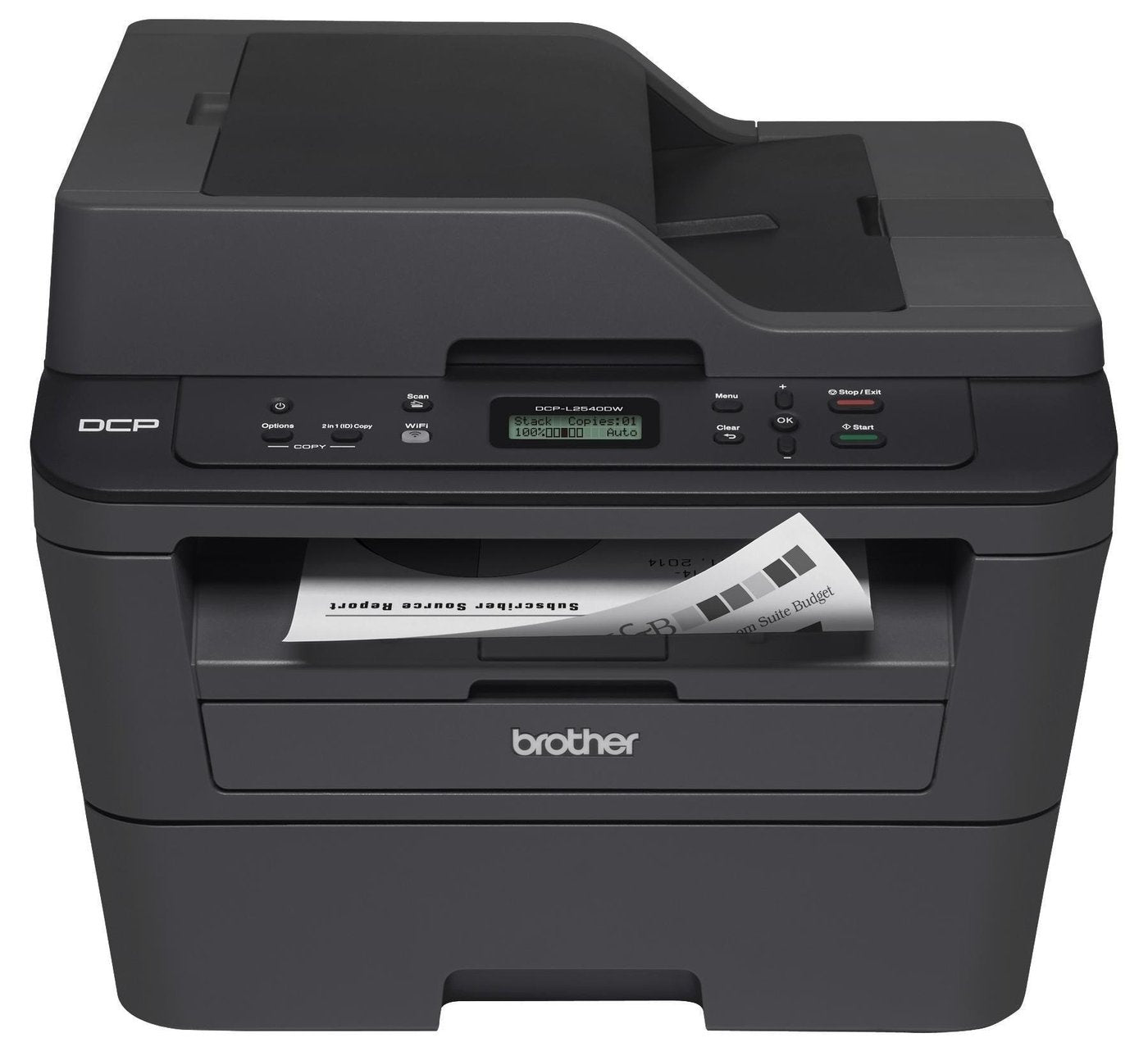 Brother DCP-L2540DW Monochrome Laser MFC Printer - Refurbished - Precision Toner