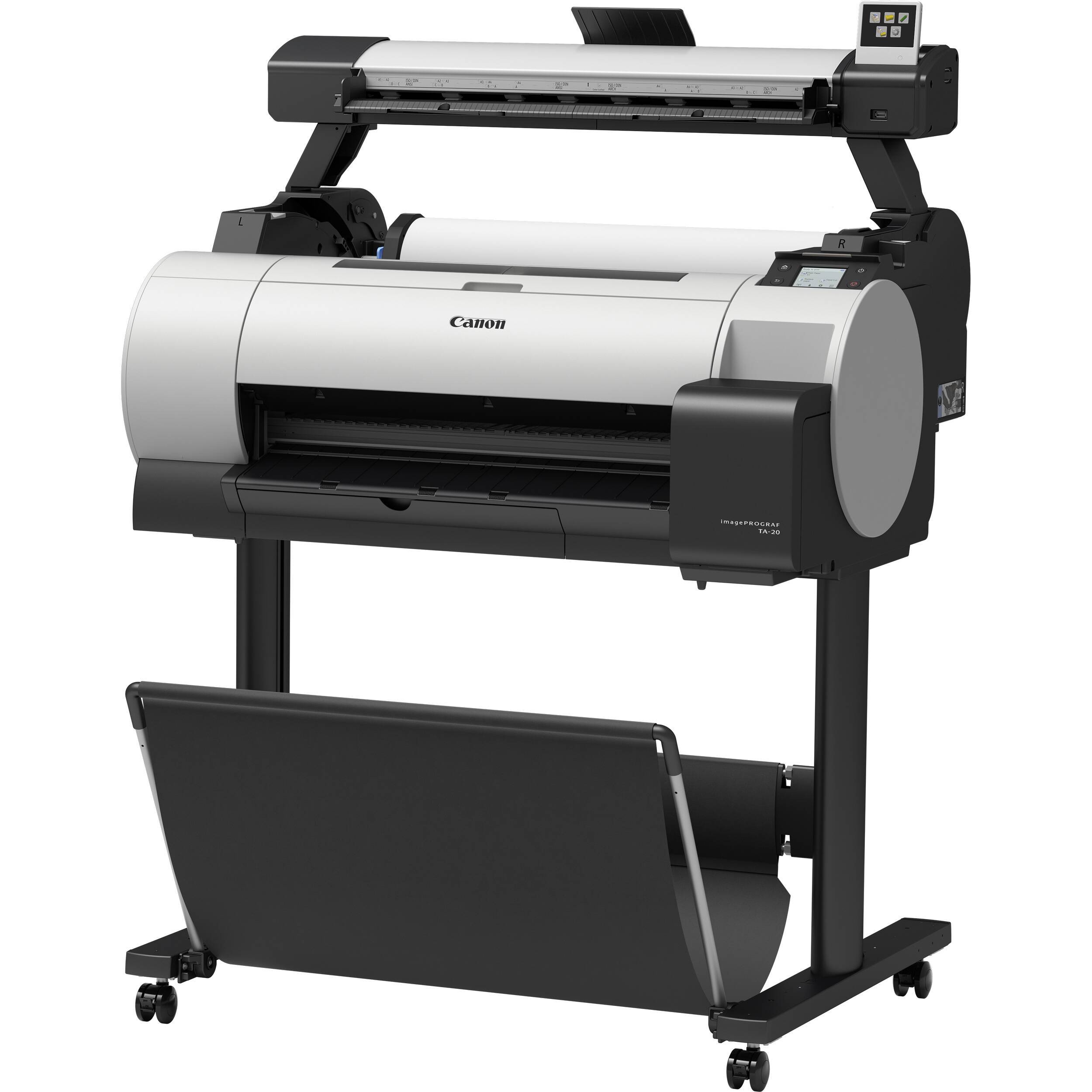 Absolute Toner $85/Month Canon imagePROGRAF TA-20 MFP L24ei Color Multifunction Laser Printer Copier with a 24" scanner Showroom Color Copiers