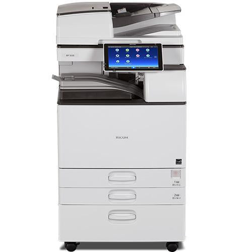 $ 75/Month New Repossessed Ricoh MP 3555 Black and White Laser Multifunction Printer - Precision Toner