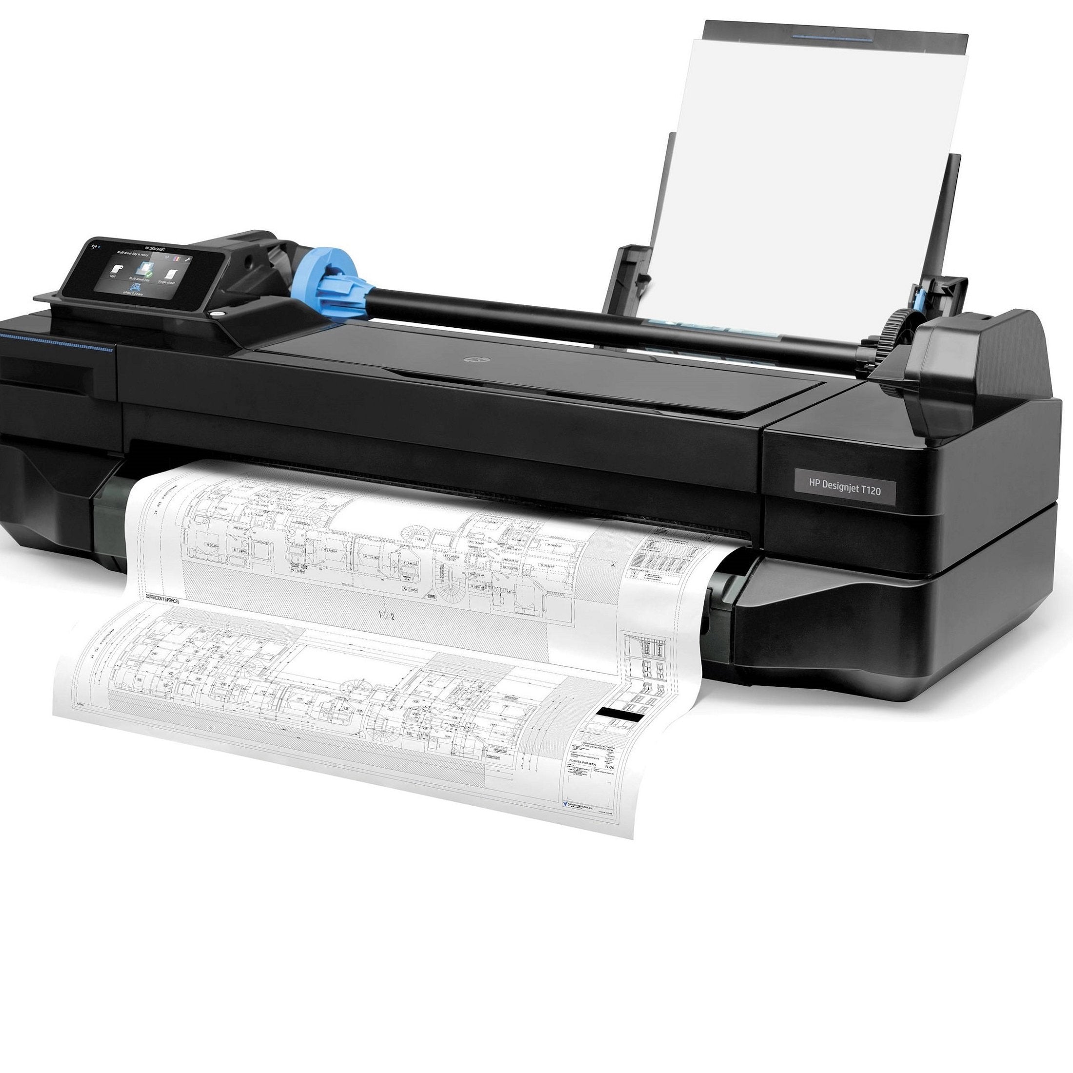 Absolute Toner $25/Month HP Designjet T120 Inkjet Large Format Printer - 24" Print Width - Color - 1200 x 1200 - CQ891A Large Format Printer