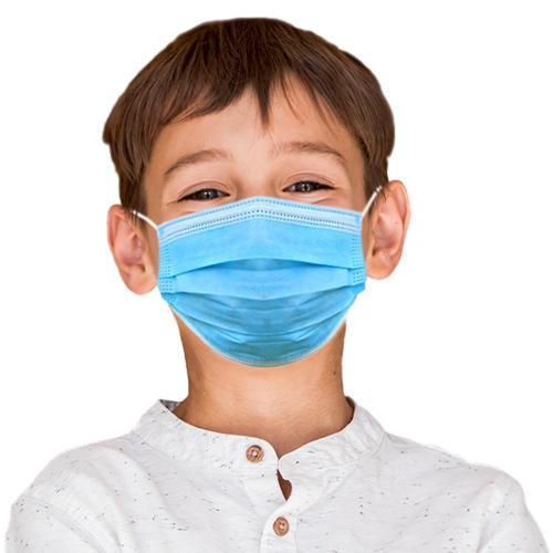 Absolute Toner KIDS MASKS BLUE- Disposable 3 Ply Filter Safety Face Mask for your children Face Mask
