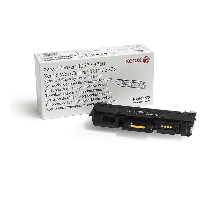 Absolute Toner 106R02775 Black, Standard Capacity Toner Cartridge, Phaser 3 Original Xerox Cartridges